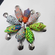 THAILAND FLOWERING LURE FISHING BAIT VIP1 LONG 4C WEIGHT 7G SOFT RUBBER FLOATING LURE FISHING TAKES 