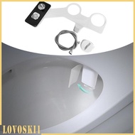[Lovoski1] Bidet Toilet Seat Attachment Self Cleaning Nozzle Fresh Clean Water Sprayer for