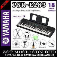 Yamaha PSR-E283, 61-Keys Portable Keyboard (psre283) – Package B