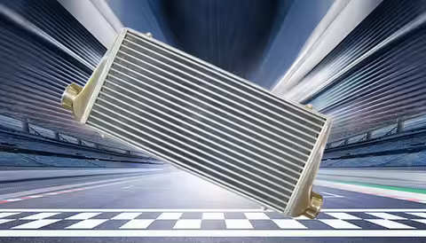 Turbo Aluminum Intercooler Front Mount 3" IN/OUTLET 600x300x70mm
