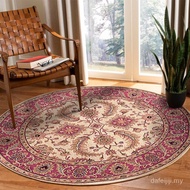 Ethnic Style Round Carpet Bohemian Retro Hanging Basket Mat Bedroom Living Room Carpet Outdoor Tent 
