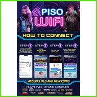 ☾ ◎ Piso Wifi Tarpaulin WB (WIFI NG BAYAN) READ DISCRIPTION BELOW