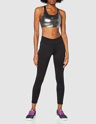 Nike Swoosh Icon Clash Sports Bra 銀灰科技感運動內衣 一片式襯墊短版運動背心 女 S