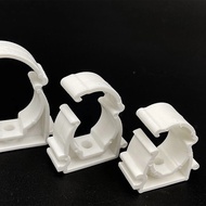 2Pcs 16~63mm Water Pipe Clamp PVC Pipe Support Garden Irrigation System Accessory Watering Connector