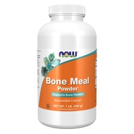 NOW Supplements, Bone Meal Powder with Calcium Carbonate and Magnesium Oxide, Natural Calcium Source