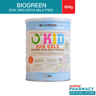 Biogreen Dha Org Soya Milk Powder 800g