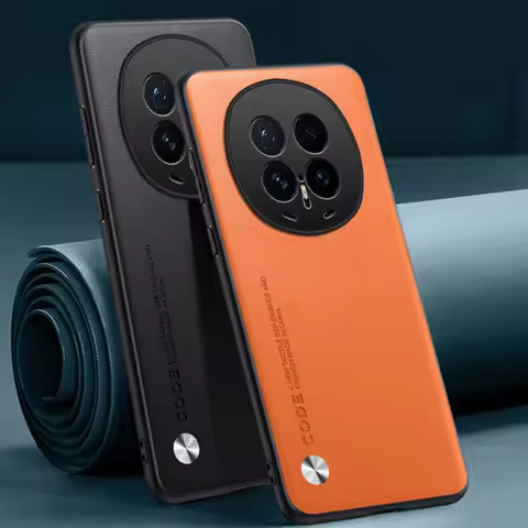 Luxury PU Leather Case For Honor Magic 8 Pro 8Pro Back Cover Silicone Shockproof Protection Phone Ca