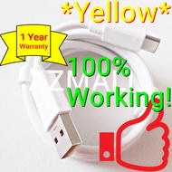 (Yellow) ORIGINAL 33W SUPERVOOC Type C USB Cable Oppo Reno7 Reno 7 8 Z SE 5G A96 A95 A76 A74 Find N 