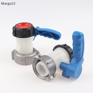 [Mrg] IBC Tank 1000L DN50 75Mm Liter 62Mm To Export Male 2 Inch Butterfly Valve Switch [SG]