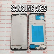 FRAME BEZZEL CENTER BONE LCD HOLDER SAMSUNG A02S