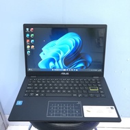 Laptop Asus VivoBook E410MA - Intel Celeron N4020 RAM 4GB MMC 64Gb +SD 128GB 14-inch Mulus