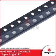 LED SMD 0603 RGB LED 0603 RGB Red Green Blue easywa53 Good Quality
