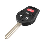 กุญแจ Nissan march almera navara ใช้ได้ 2-4 ปุ่ม + ปุ่มกด + โลโก้ *ส่งฟรี kerry เก็บเงินปลายทางได้*