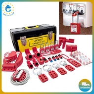 Filled Lock Box/Lockout Set/Kit Tagout Penguncian/Lockout Tagout