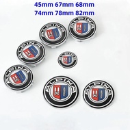 45mm 67mm 68mm 74mm 78mm 82mm Car Stickers Steering Wheel Logo Front Hood Bonnet Rear Trunk Emblem H