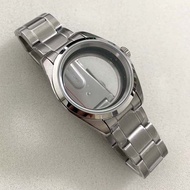 นาฬิกาเคสแก้วไพลินฟันสุนัข38มม. โปร่งแสงสำหรับการเคลื่อนไหว NH35/36/4R/7S