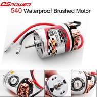 Waterproof 540 Upgrade Brushed Motor External Carbon Brush 13T~80T for 1/10 RC Car Crawler Axial SCX