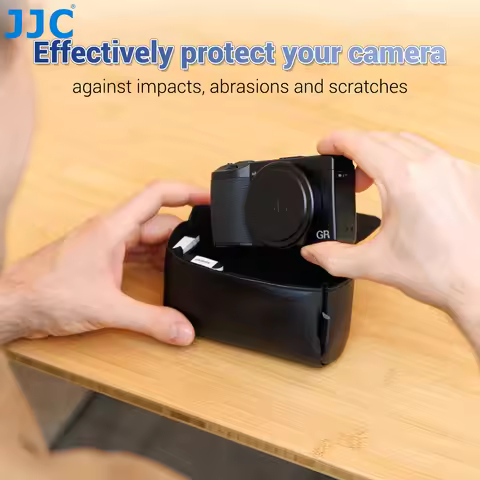 JJC Camera Case Pouch Bag for Ricoh GR IV GRIII Canon PowerShot G7 X G7X Mark III II Sony RX100 RX10