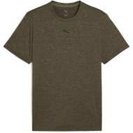Puma Mens Heather Cat Tee Sn53 (L.Green Heather) - Sports Direct