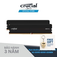 Ram PC Crucial PRO KIT 48GB 6000MHz DDR5 (24GBx2) – CP2K24G56C48U5 - Genuine product