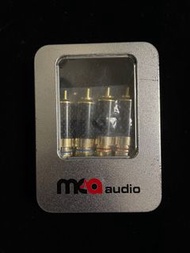 Mca audio 單晶銅鍍金 rca頭 喇叭線