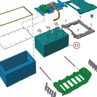 100% ORIGINAL YADEA E8S PRO GRAPHENE BATTERY // 16100-DE8S-0100 100% ORIGINAL YADEA E8S PRO