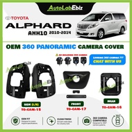 Toyota Alphard ANH10 2010-2014 OEM 360 Camera Cover Front Rear Side Set Car Accessories