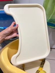 Richell BB餐椅 BB 座地 坐地 high chair 幼兒椅 2way (好實淨好硬好重完全唔會反BB) 連沙灘通窿掛袋網袋