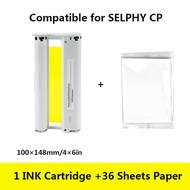 Ink and Paper Set Compatible for Canon Selphy Photo Printer CP1200 CP1300 CP910 CP900 KP 108IN KP-36IN KP-108IN KP-36IN