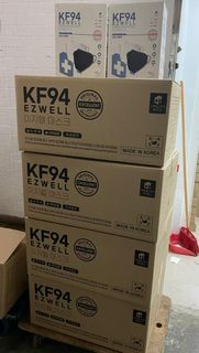 韓國 EZWELL KF94 四層防護3D立體口罩/一盒50個