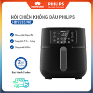 Nồi chiên không dầu Philips 7.2L HD9285/90 chiên rán có lợi cho sức khỏe 16 chức năng nấu khác nhau