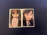 Twice小卡 志效/Mina 換Blackpink/少女時代