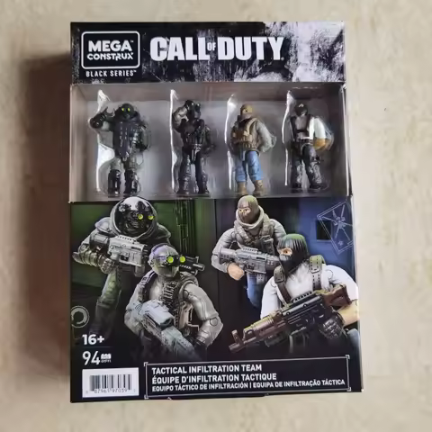 Mega Construx Call of Duty Black TACTICAL INFILTRATION TEAM GYF91 NEW