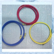 R134A R600A R22 checking gas hose fridge check pressure psi compressor hos meter manifold gauge paip