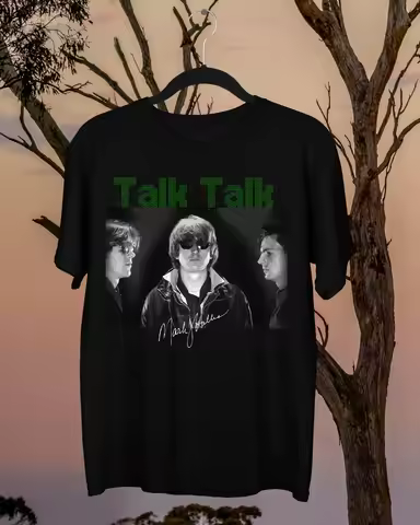 Rare! Mark Hollis Singer Talk Talk Cotton Black All Size Unisex T-shirt TMB180