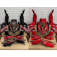 COVERSET RSX DESIGN RSX(23) RED | COVER BLACK , RED