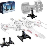 FCEYOUT Display Stand for Lego X-Wing Fighter 75301 Building Kit, Stand for Lego TIE Bomber 75347, S