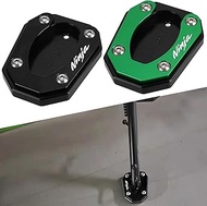 For NINJA 400 500 Z400 Motorcycle Kickstand CNC Side Stand Extension Pad for KAW&-ASA*KI Z400 Z500 Z