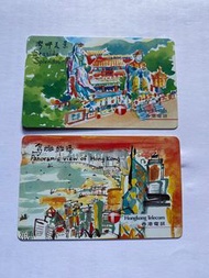 香港電信 儲值電話卡 $0 紀念卡咭 鳥瞰維港 灣畔美景 Hong Kong Telecom