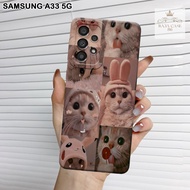 Softcase Samsung A33 5G - Rajacase - Case Samsung A33 5G - Motif Case Aesthetic - Case Samsung A33 5