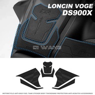 DS900X Rubber Fuel Tank Sticker Motorcycle Modification Parts FOR Loncin VOGE Valico DS900X DSX 900 