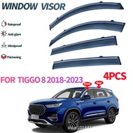 Suitable for Chery Tiger 8 Rain Block Window Rain Block TIGGO 8 2018-2023 Window visors