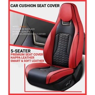 Premium Car Seat Cover Universal 5 Seater | Front & Rear Car Seat Cover Full Set