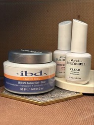 ibd. LED/UV Builder Gel 透明甲油 hard gel soak off gel