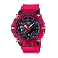 Casio G-Shock Special Colour Models Analog-Digital Red Men Watch GA-2200SKL-4ADR