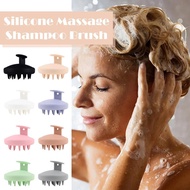 Silicone Massage Shampoo Brush Itching Relief Head Brush Massage Shampoo Tools Hair Washing O7h2