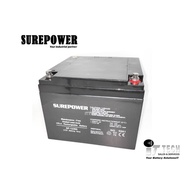 PREMIUM SUREPOWER 12V 26AH PREMIUM INDUSTRIAL GRADE Rechargeable Sealed Lead Acid Battery