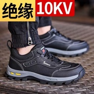 Hot-Sell Safety Shoes Anti -Smashing Anti-Puncture Lightweight Breathable Work Boots Men K9R1