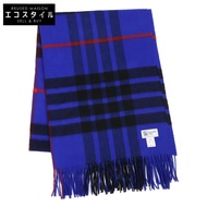 Johnstons [成色極佳/日本限定顏色] 羊絨格紋流蘇