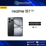 realme 15T 5G 8GB/12GB RAM +256GB RAM I 6.57" 120Hz AMOLED Display I Dimensity 6400 Max 5G Processor